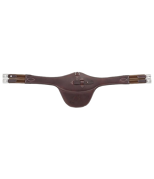 Leather Stud Guard Girth Nevada
