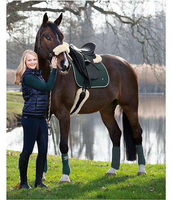 Sheepskin Dressage Girth Perfect Shape