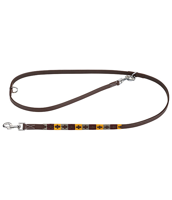 Leather Dog Collar and Lead Polo Sports