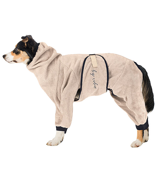 Dog Bathrobe Allover Dry Fleece towel robes and jumpers Kramer Equestrian