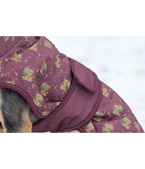 Winter Dog Coat Candy Cane 120g Kramer Equestrian
