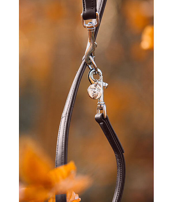 Beaded Leather Dog Lead Austin
