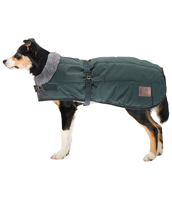 Winter Dog Coat Gizmo with Faux Fur Lining, 200g