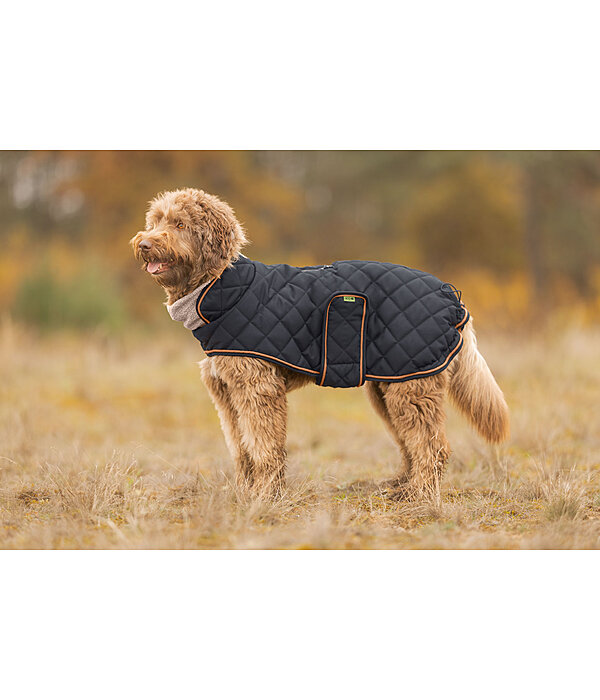 Quilted Dog Coat with Teddy Fleece Lining Holly