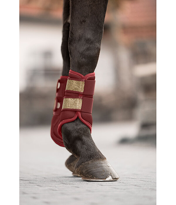 Mesh Boots Glitter, Front Legs