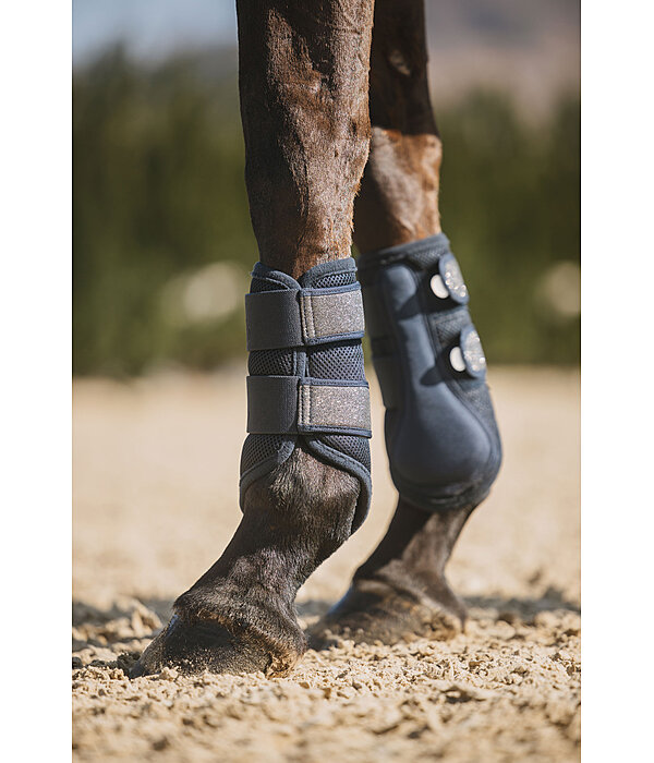 Mesh Boots Glitter, Front Legs