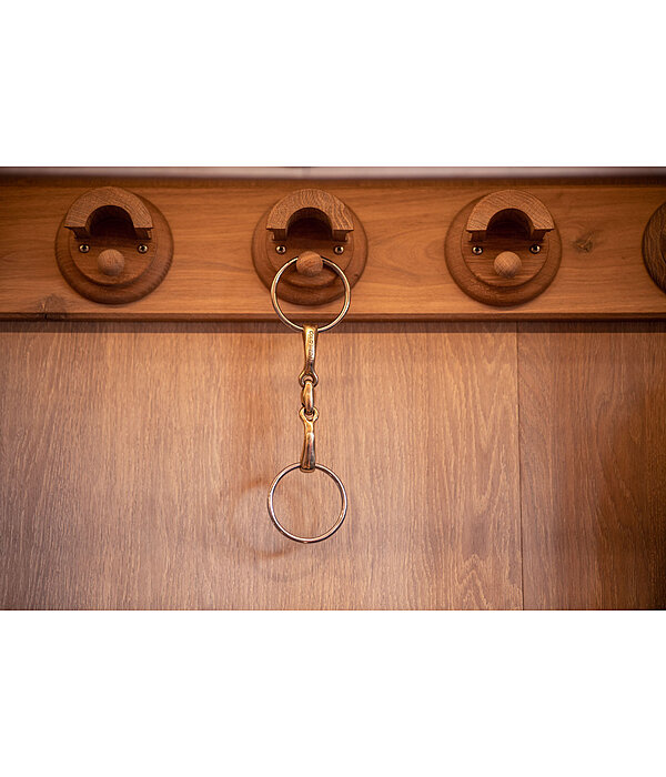 Loose Ring Snaffle Bit Anatomica, Double-Jointed