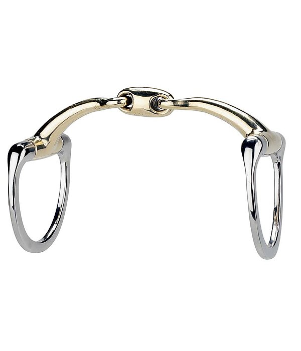D-Ring Eggbutt Bit Anatomica, Double Jointed