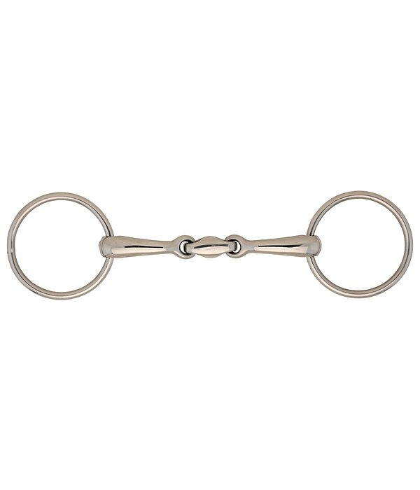 Loose Ring Snaffle Bit Twinkle Double-Jointed