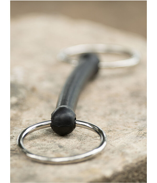 Rubber Snaffle Bit, Thickness 18mm