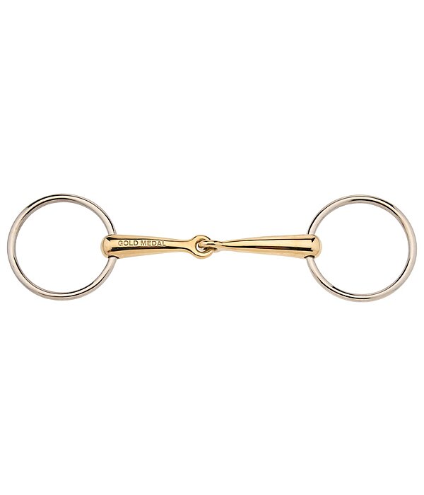 Loose Ring Snaffle Bit, Single-Jointed