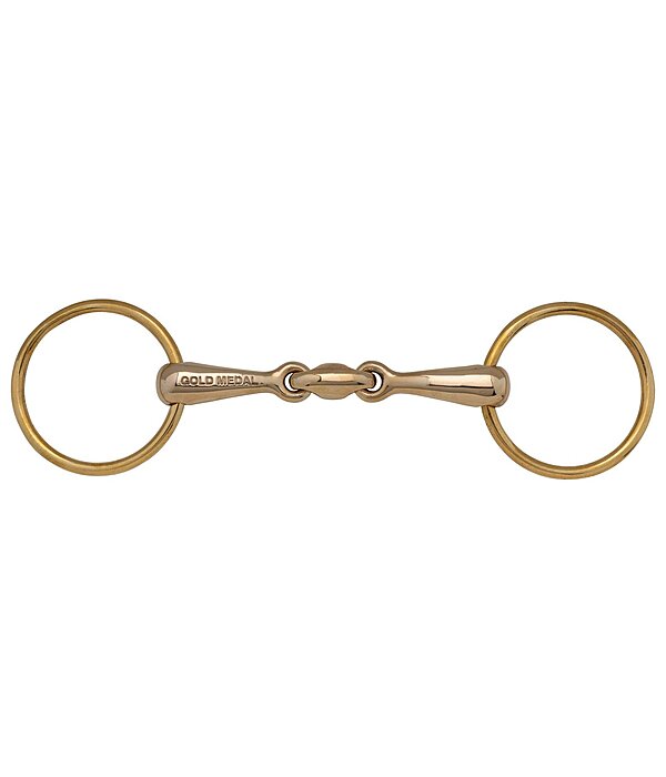 Loose Ring Snaffle Bit, Double-Jointed