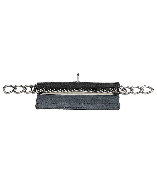 Curb Chain Guard Leather