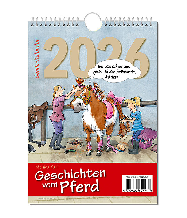 Horse Tales: Comic Calendar 2026