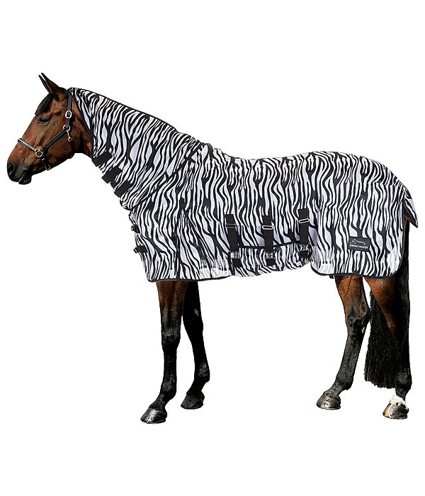 Fly Rug Zebra Combo with Belly Flap