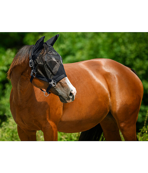 Fly Protection Headcollar with Integrated Fly Mask All-In-One