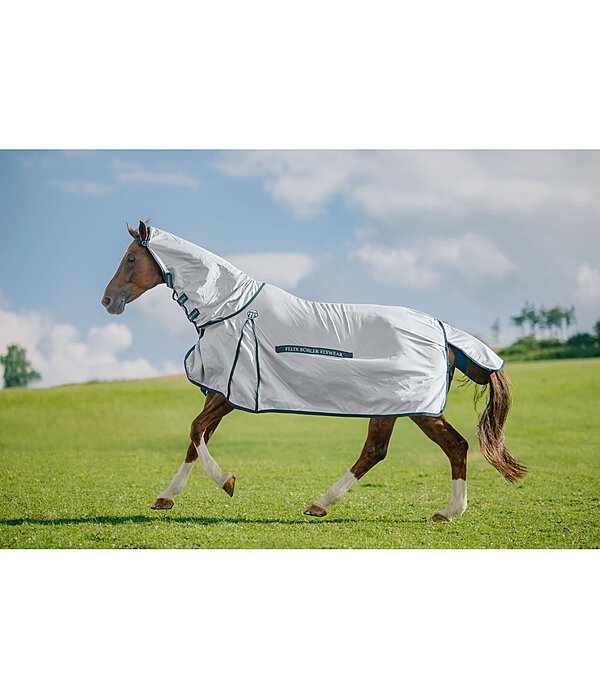 Full Neck Fly Rug Fly Shield with 70% UV Protection