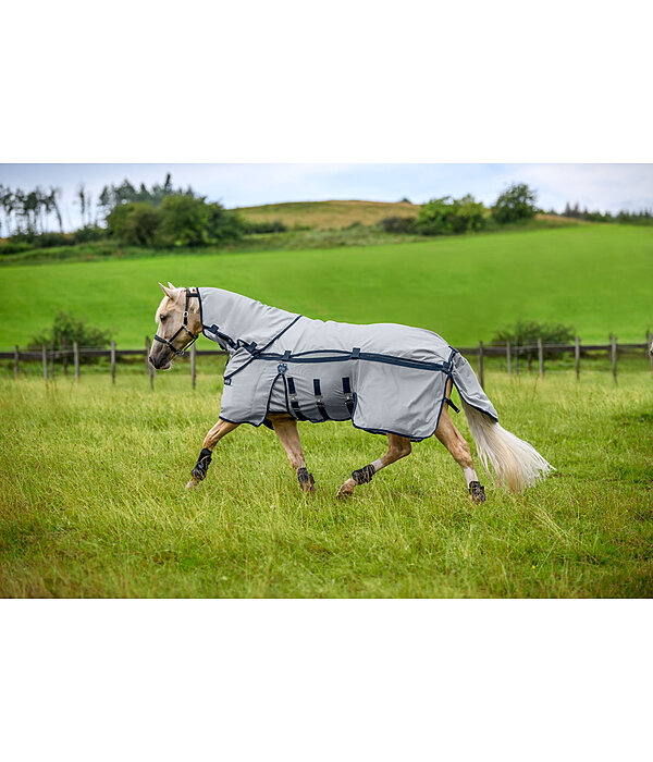 4-in-1 Full Neck Fly Rug All Weather II, with Removable Rain Cover
