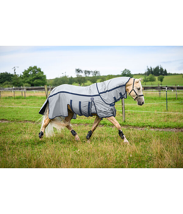 4-in-1 Full Neck Fly Rug All Weather II, with Removable Rain Cover