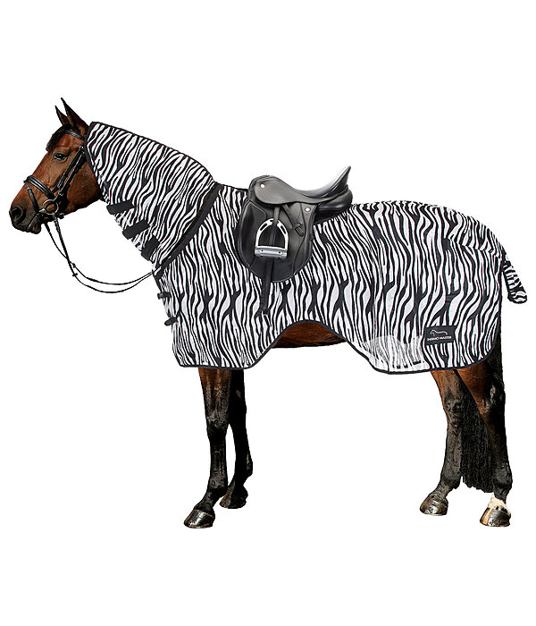 Zebra Exercise Fly Rug