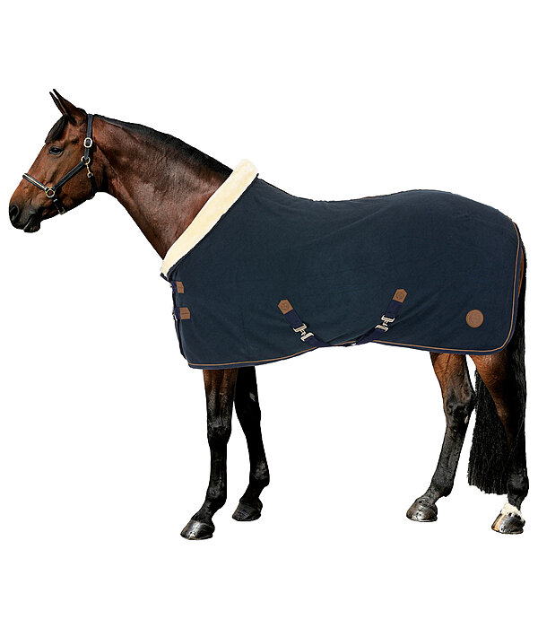 Fleece Wicking Rug Timeless Elegance with Teddy Fleece Collar