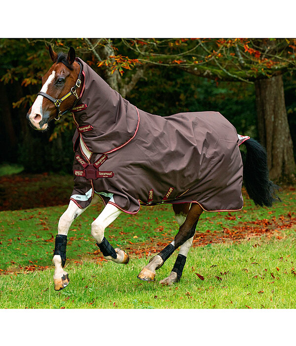 AMIGO BRAVO 12 PLUS Turnout Rug with Neck Piece, 100g