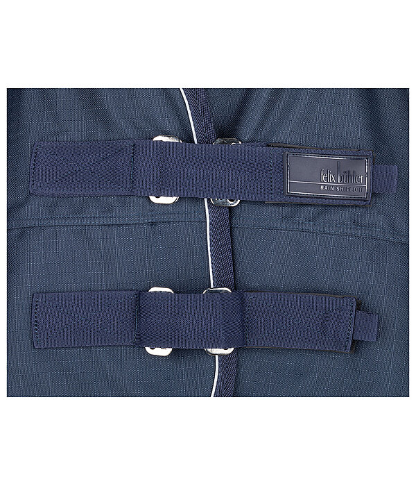 High Neck Turnout Rug Rain Shield II with Belly Flap,  200g