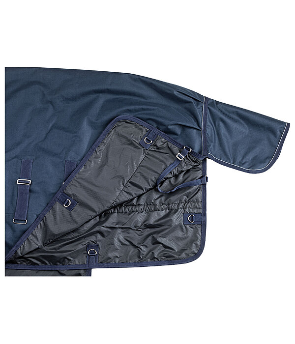 High Neck Turnout Rug Rain Shield II with Belly Flap,  200g