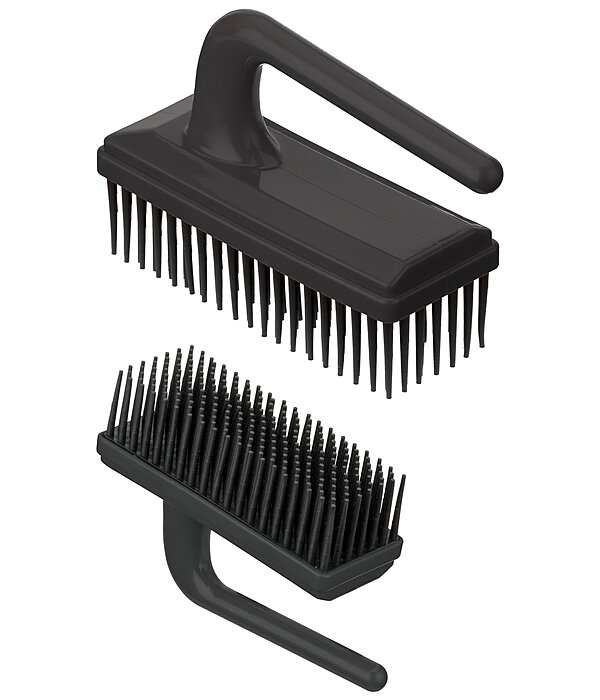 Brush with Rubber Bristles