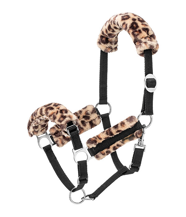 Foal & Shetland Pony Teddy Fleece Headcollar Cozy Adjustable