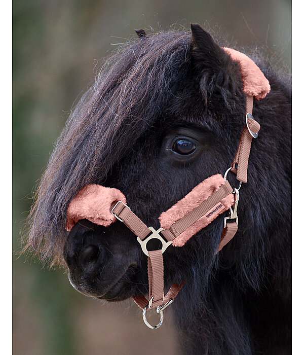 Foal & Shetland Pony Teddy Fleece Headcollar Cozy Adjustable