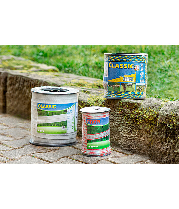 Electric Fence Tape Classic, 200m / 40mm