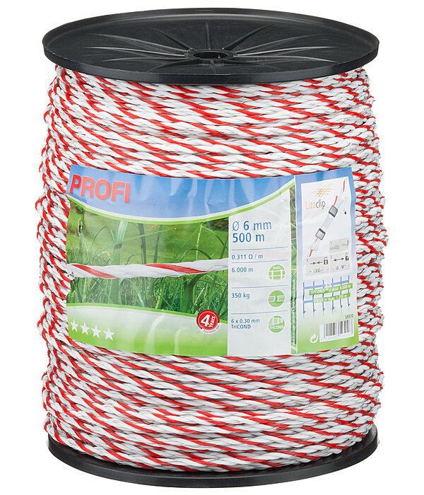Electric Fence Rope Pro, 200m / 6mm