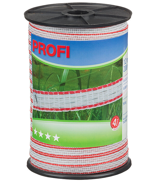 Electric Fence Tape Pro, 200m / 12mm
