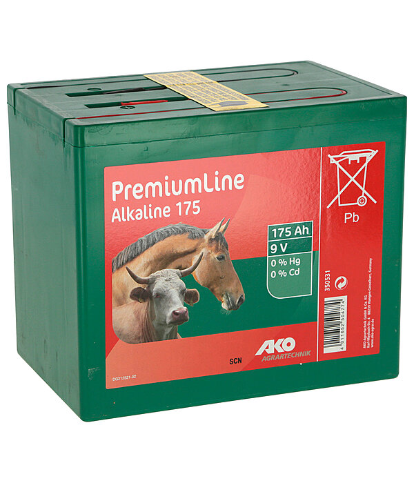 9V Alkaline Battery 175Ah