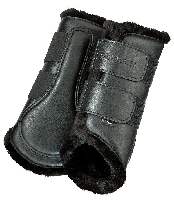 Dressage Boots Teddy Fleece, front legs