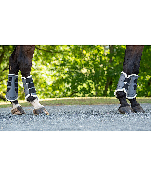 Dressage Boots Teddy Fleece, hind legs