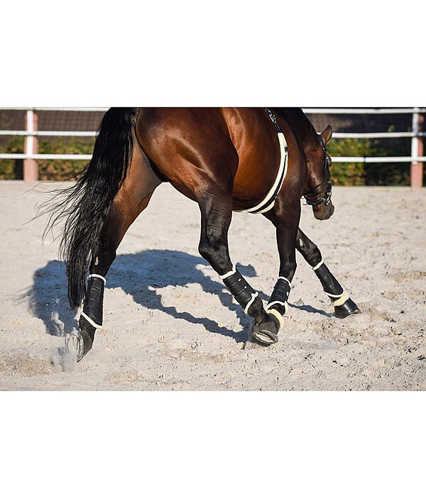 Dressage Boots Teddy Fleece, hind legs