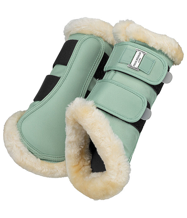 Teddy Fleece Dressage Boots Essential, front legs