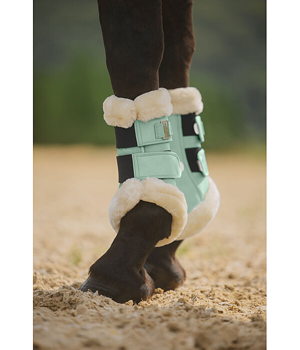 Teddy Fleece Dressage Boots Essential, front legs