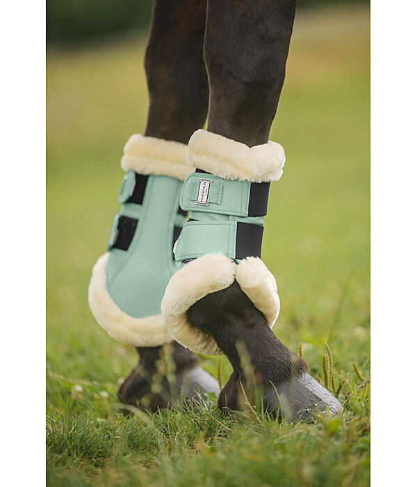 Teddy Fleece Dressage Boots Essential, front legs