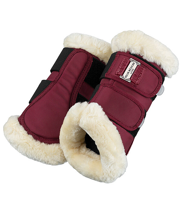 Teddy Fleece Dressage Boots Essential, front legs