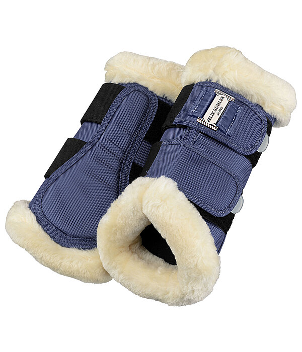 Teddy Fleece Dressage Boots Essential, front legs