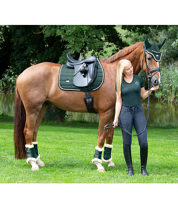 Teddy Fleece Dressage Boots Essential, front legs