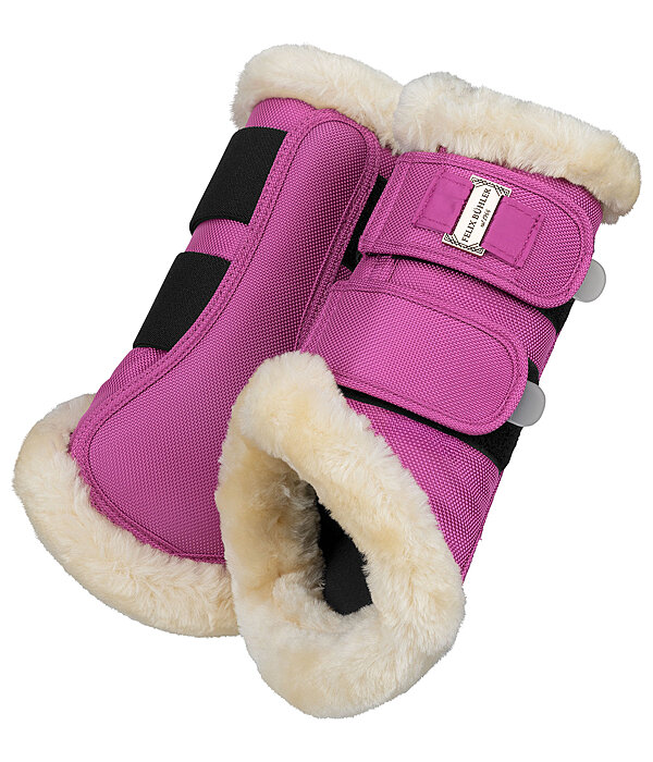 Teddy Fleece Dressage Boots Essential, front legs