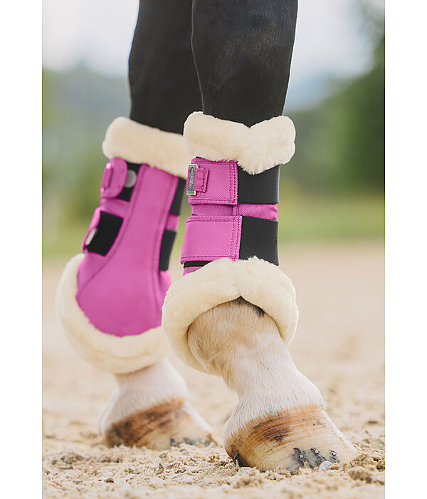 Teddy Fleece Dressage Boots Essential, front legs