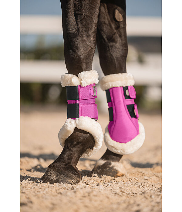 Teddy Fleece Dressage Boots Essential, front legs