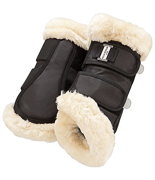 Teddy Fleece Dressage Boots Essential, front legs