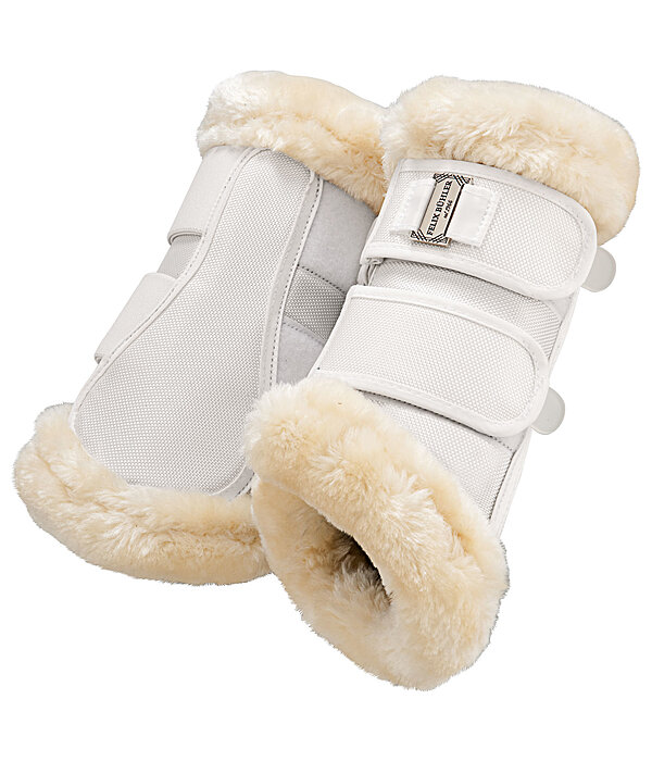 Teddy Fleece Dressage Boots Essential, front legs