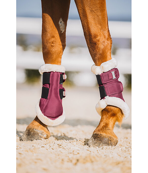 Teddy Fleece Dressage Boots Essential, Front Legs